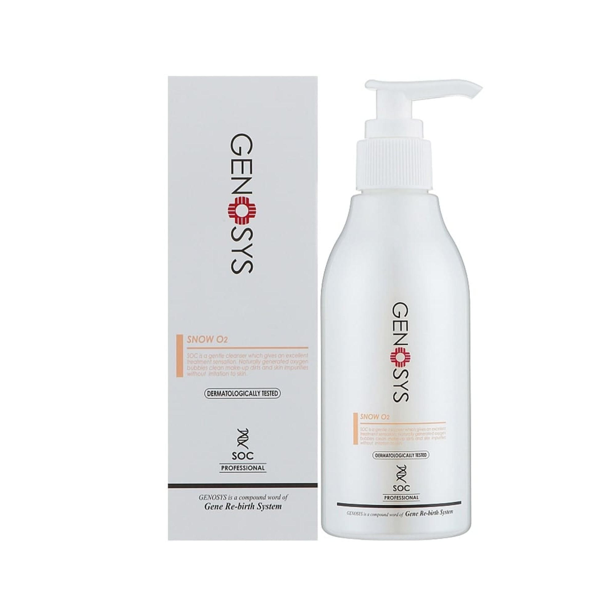 Genosys SNOW O2 (SOC) FOR ALL SKIN TYPES Кисневий очищувач для всіх типів шкіри