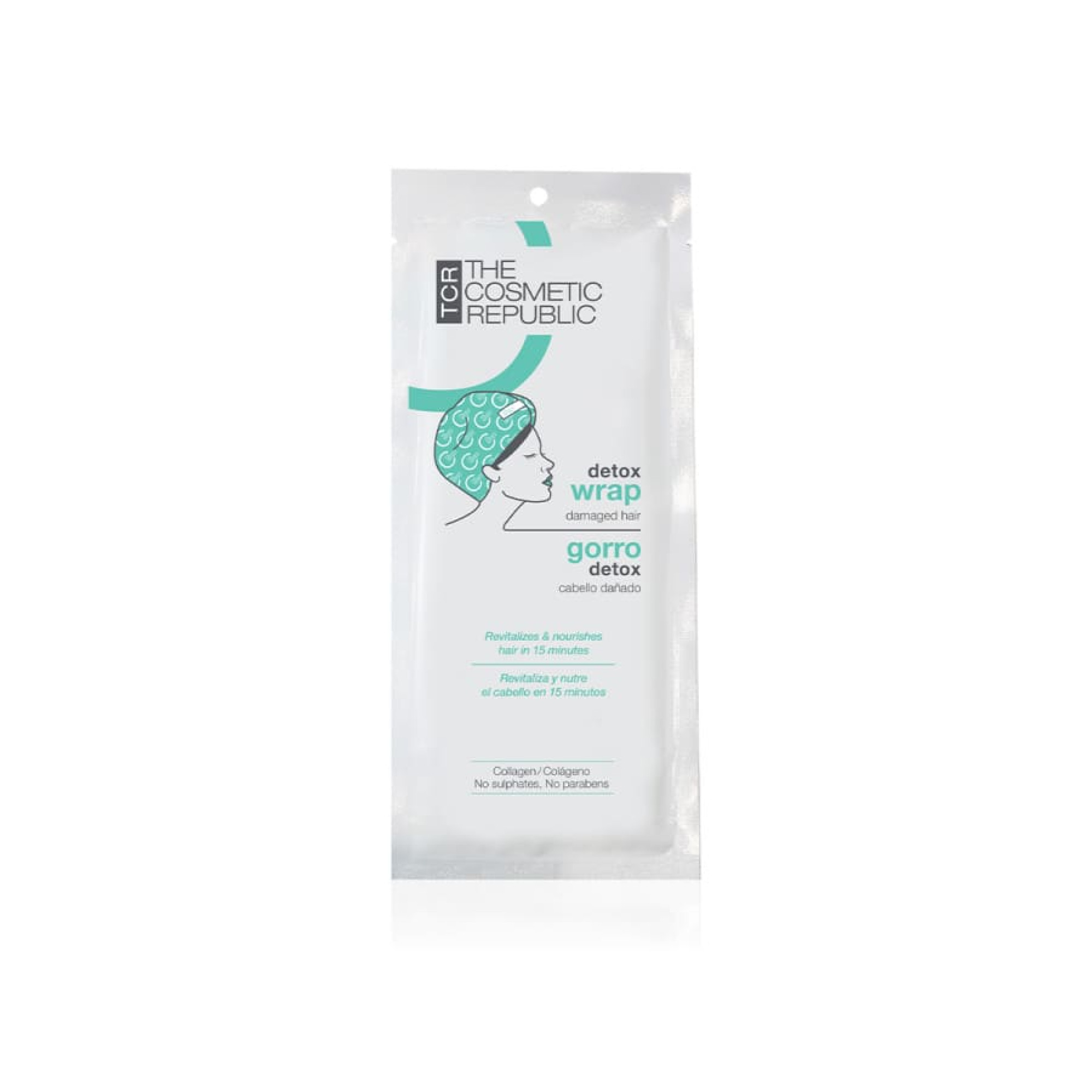 The Cosmetic Republic Обгортання Детокс для пошкодженого волосся / Detox wrap