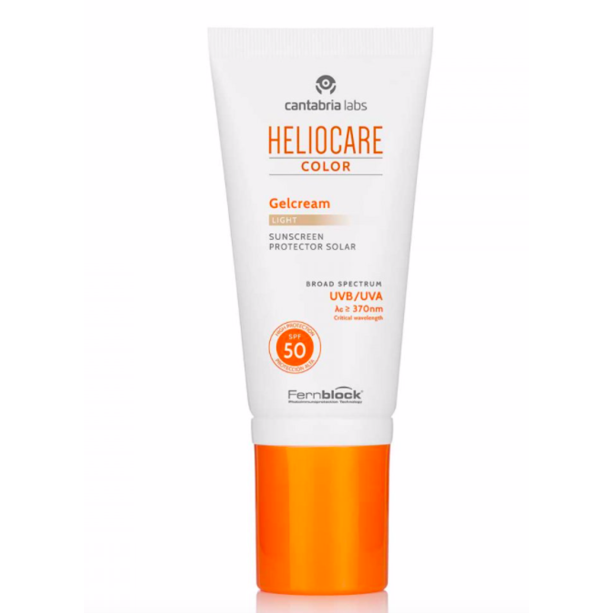 Cantabria Labs Heliocare Color Gelcream (light) SPF 50 Тональний сонцезахисний крем-гель для всіх типів шкіри з тоном