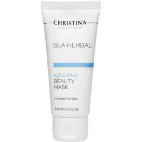 Christina Sea Herbal Beauty Mask Azulene Азуленова маска краси для чутливої ​​шкіри