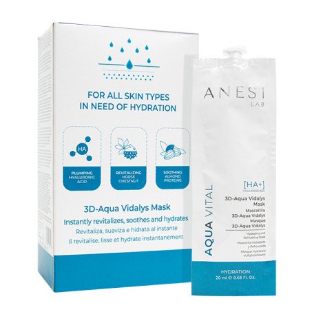  Anesi Lab 3D-AQUA VITAL VIDALYS MASK Освіжаюча та відновлююча гель-крем маска