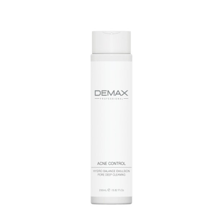 Demax Acne Control Hydro Balance Emulsion Pore Deep Cleaning Гідроемульсія для проблемної шкіри 250 ml 
