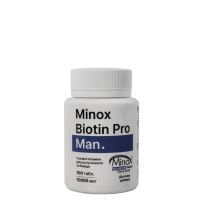 MINOX biotin pro man Витамины для роста волос и бороды (100 капсул)