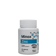 MINOX zink Чистий Цинк (50 мг) для волосся, бороди та шкіри обличчя