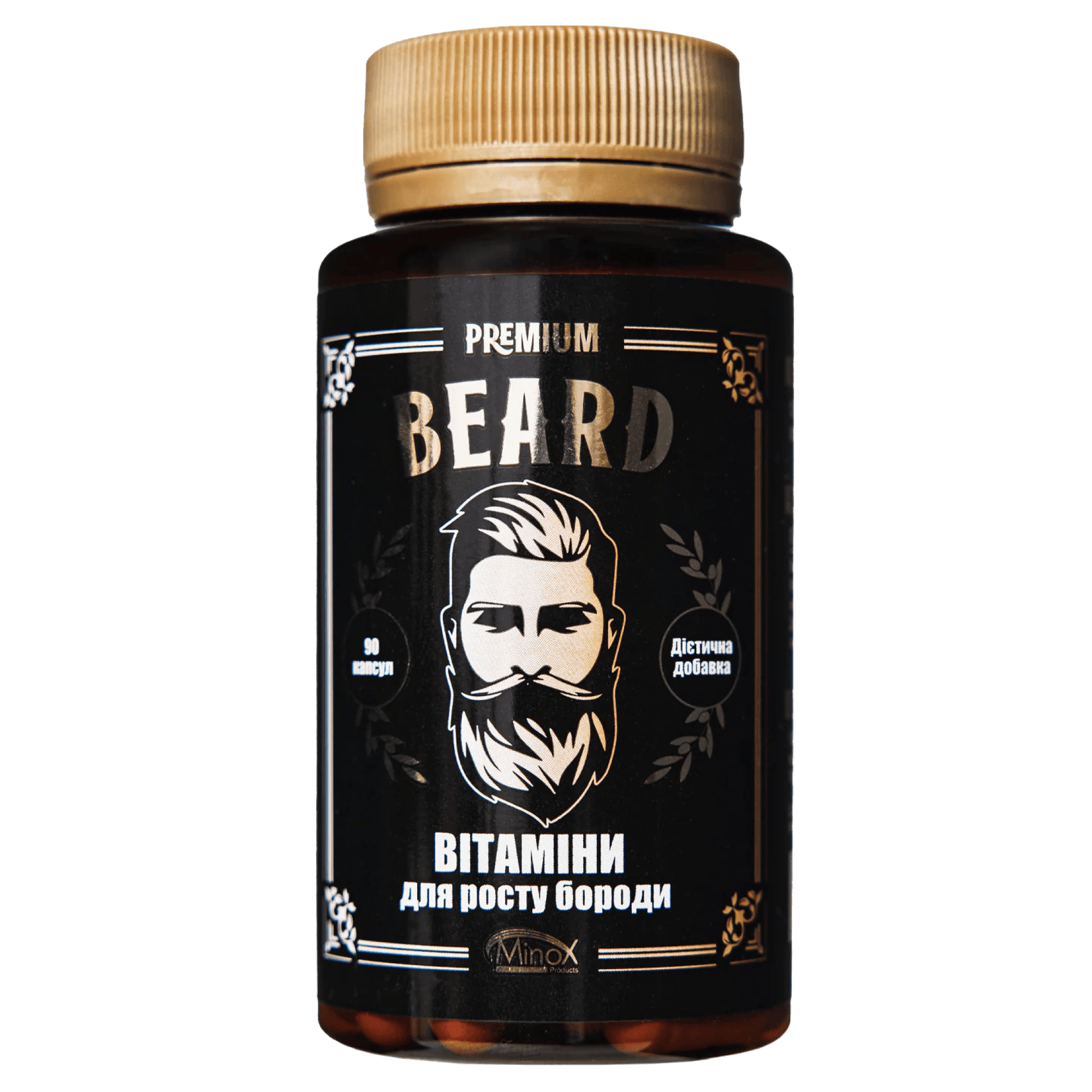 MINOX premium beard  Вітаміни для росту бороди
