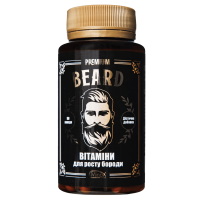 MINOX premium beard Витамины для роста бороды (90 капсул)