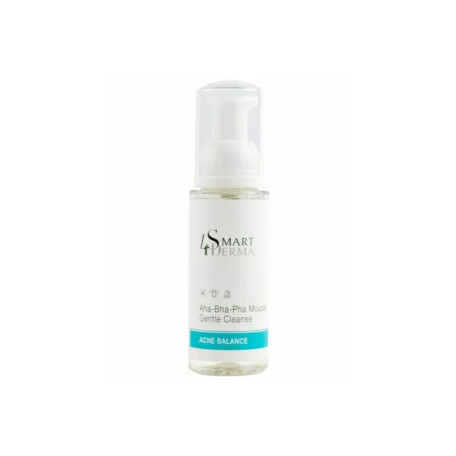 Smart4Derma Acne Balance очищаюча мультикислотна пінка для жирної, комбінованої та шкіри з акне