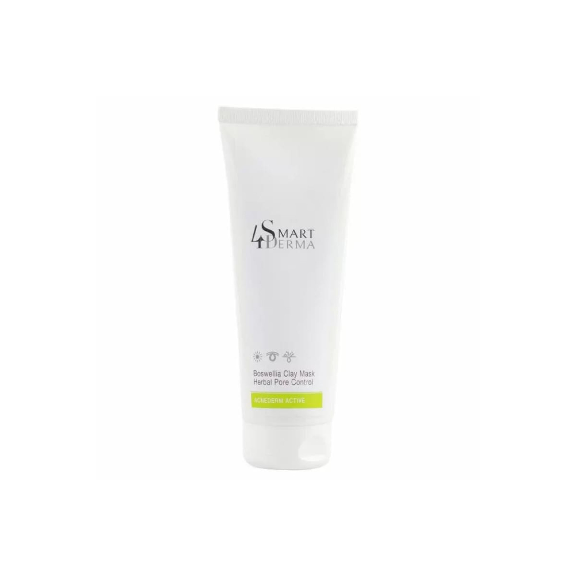 Smart4Derma Acne Derm Active Boswellia Clay Mask Herbal Pore Control порозвужувальна себорегулююча маска «БОСФЕЛІЯ»