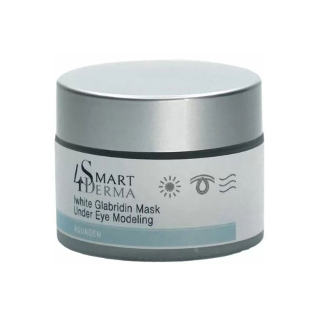 Smart4Derma AQUAGEN дренажна маска освітлення «Глабридин» для переорбітальної зони