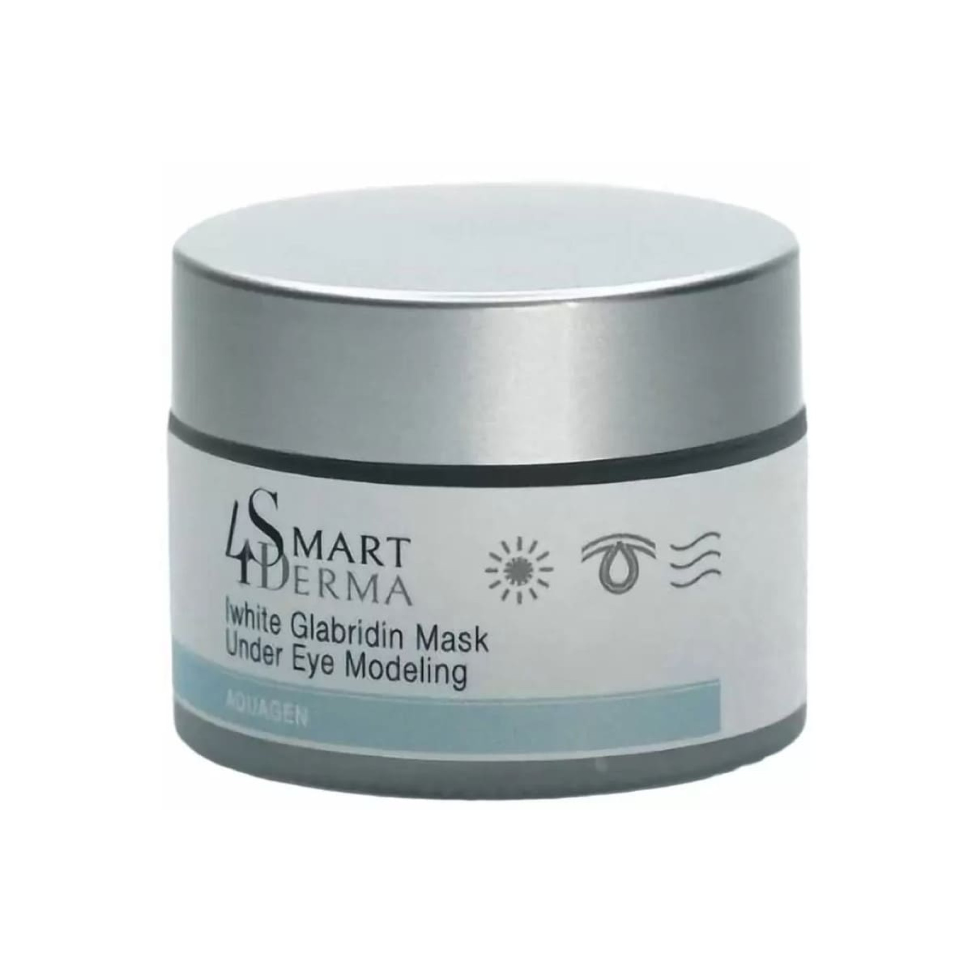Smart4Derma AQUAGEN дренажна маска освітлення «Глабридин» для переорбітальної зони
