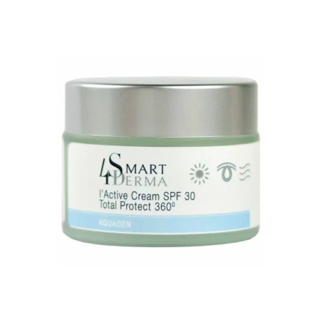 Smart4Derma AQUAGEN екстразволожуючий крем із церамідами SPF 30 для сухої та нормальної шкіри