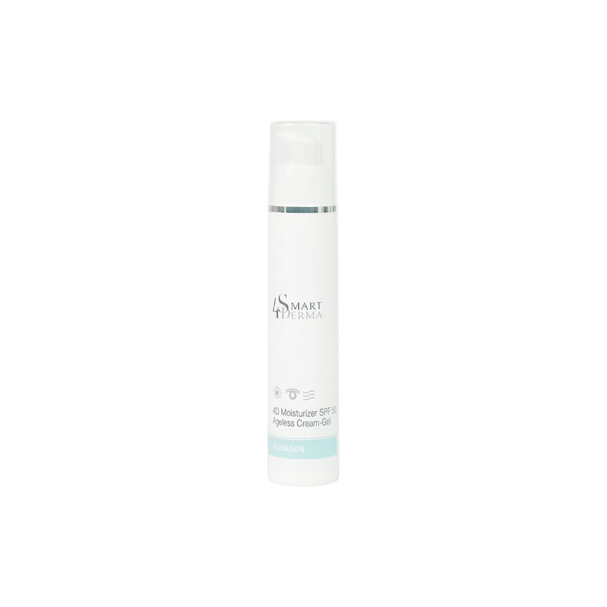 Smart4Derma 4D AQUAGEN Moisturizer Ageless Cream-Gel невагомий крем-гель SPF 50
