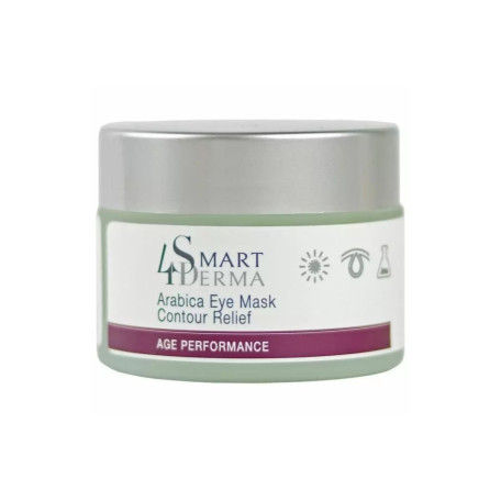 Smart4Derma AGE PERFORMANCE ARABICA EYE MASK CONTOUR RELIEF Реструктуруюча маска для зони навколо очей з екстрактом кави арабіка