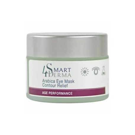Smart4Derma AGE PERFORMANCE ARABICA EYE MASK CONTOUR RELIEF Реструктуруюча маска для зони навколо очей з екстрактом кави арабіка