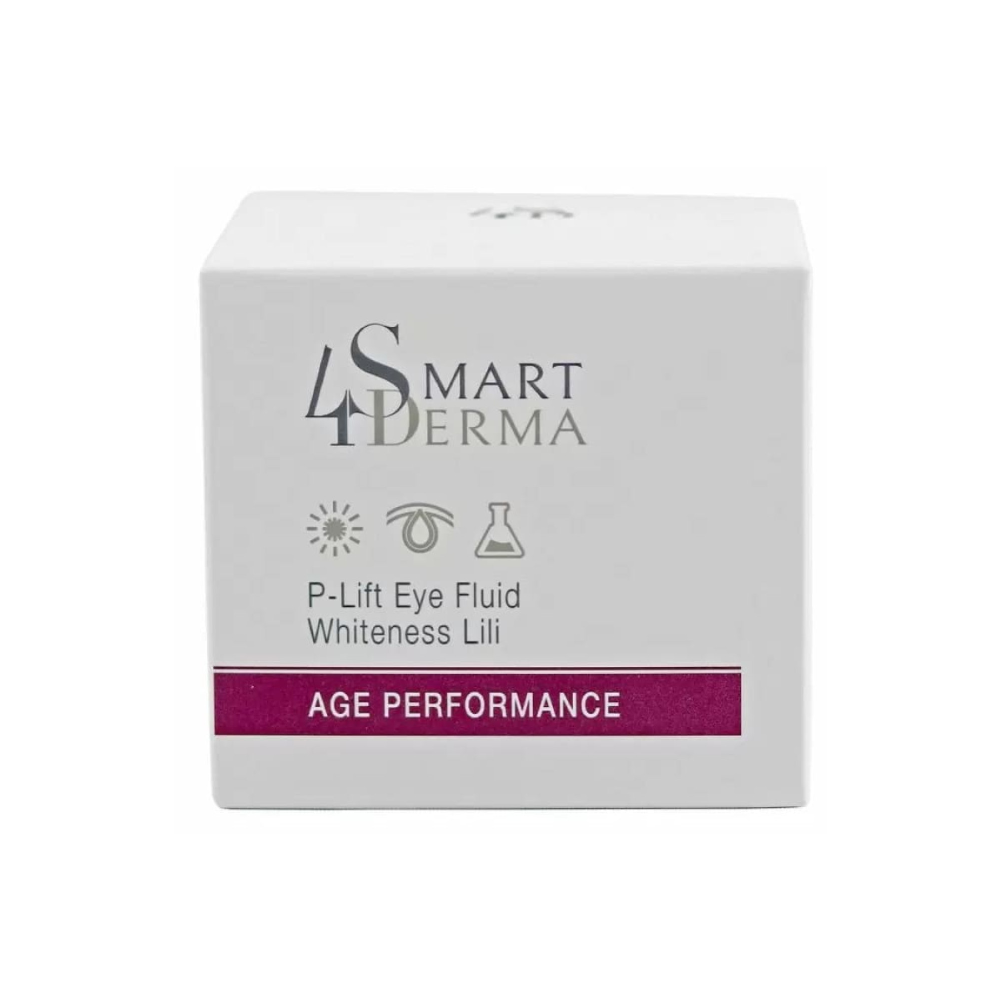 Smart4Derma AGE PERFORMANCE P-LIFT EYE FLUID WHITENESS LILI пептидный лифтинг-флюид для зоны вокруг глаз «Белая лилия»