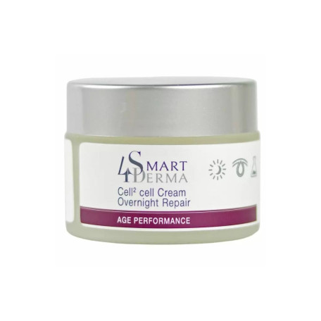 Smart4Derma Age Performance CELL2CELL CREAM OVERNIGHT REPAIR хронобіологічний енергетичний нічний ліфтинг крем