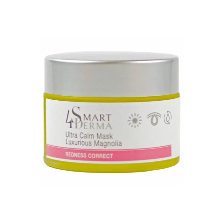 Smart4Derma REDNESS CORRECT ULTRA CALM MASK LUXURIOUS MAGNOLIA інтенсивна маска, що зміцнює «Розкішна магнолія»