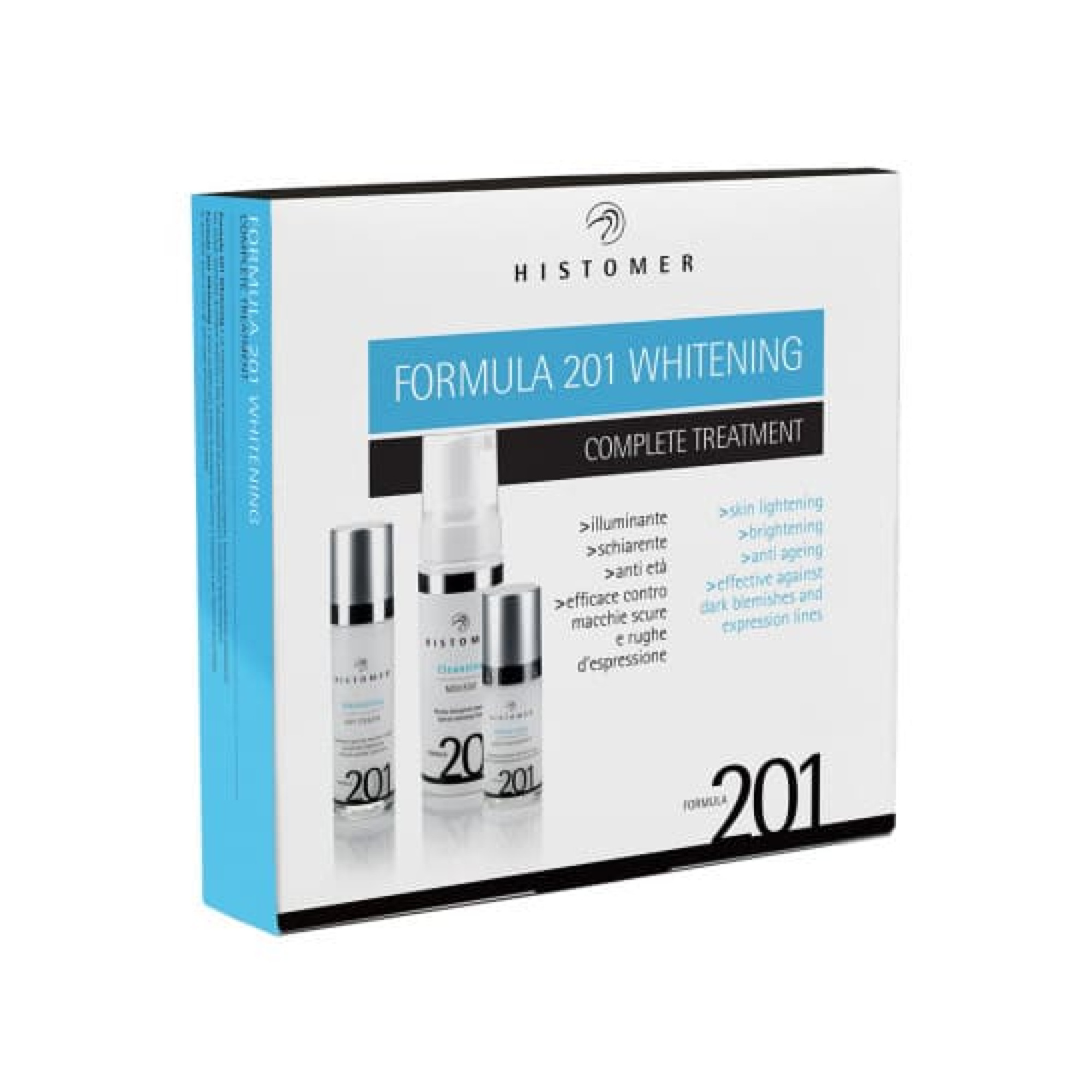 Histomer FORMULA 201 Whitening Complete Treatment Kit Набор комплексного ухода WHITENING (Сияние и Отбеливание)