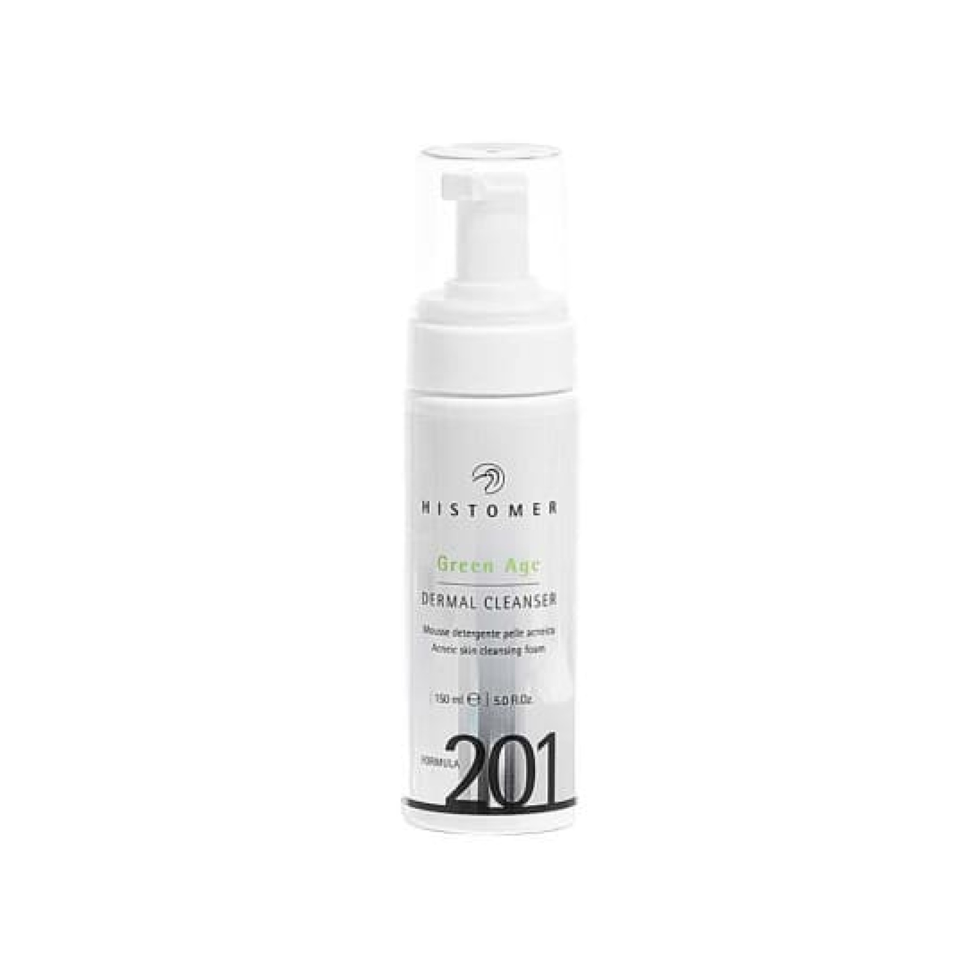 Histomer FORMULA 201 Green Age Dermal Cleanser Очищуючий мус GREENAGEDERMAL для проблемної та жирної шкіри