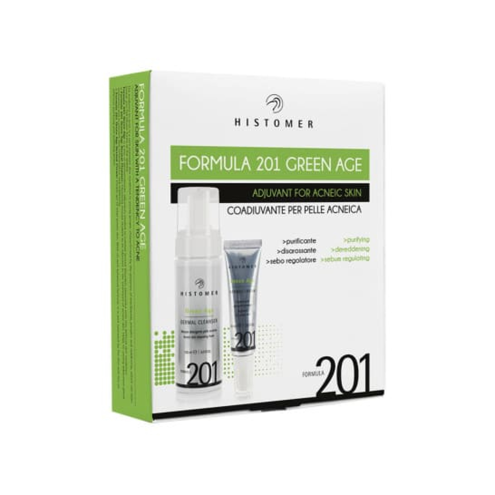 Histomer FORMULA 201 Formula 201 Green Age Complete Acne Kit Набор GREENAGE Комплексный уход для кожи с акне