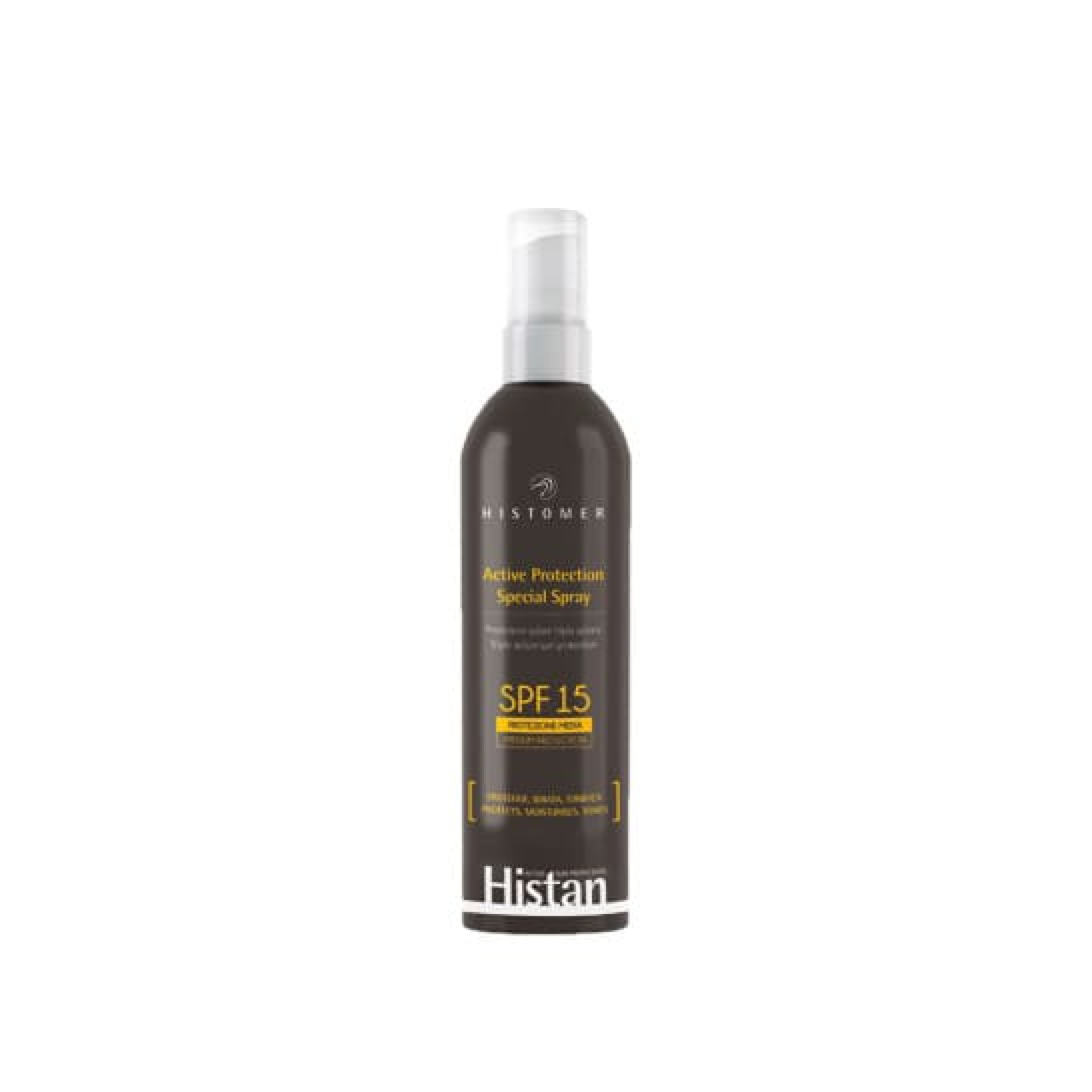 Histomer HISTAN Active Protection Spray SPF 15 Спрей Сонцезахисний для обличчя-тіла-дітей СПФ 15