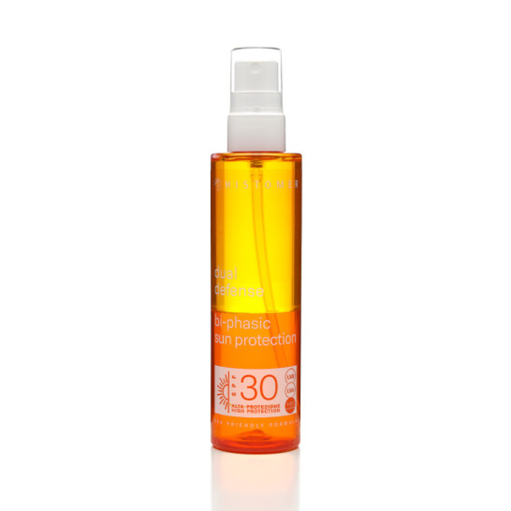 Histomer DUAL DEFENSE Bi-Phasic Sun Protection SPF 30 Спрей солнцезащитный двухфазный SPF 30 для лица и тела