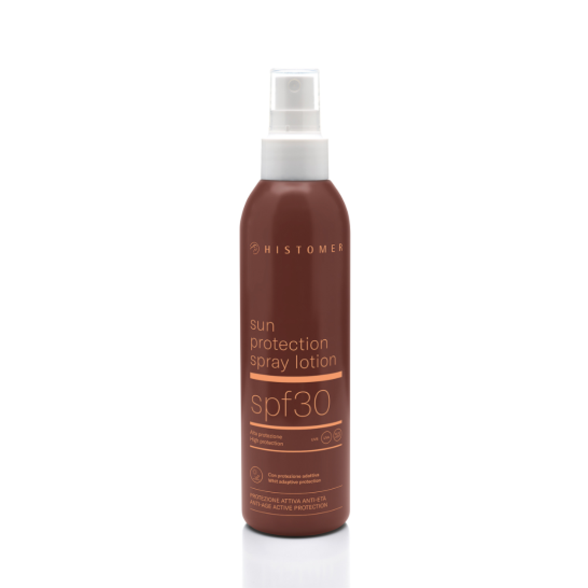 Histomer LONG LASTING SUN PROTECTION & NATURAL BRONZE Sun Protection Spray Lotion SPF 30 Лосьйон-спрей сонцезахисний SPF 30