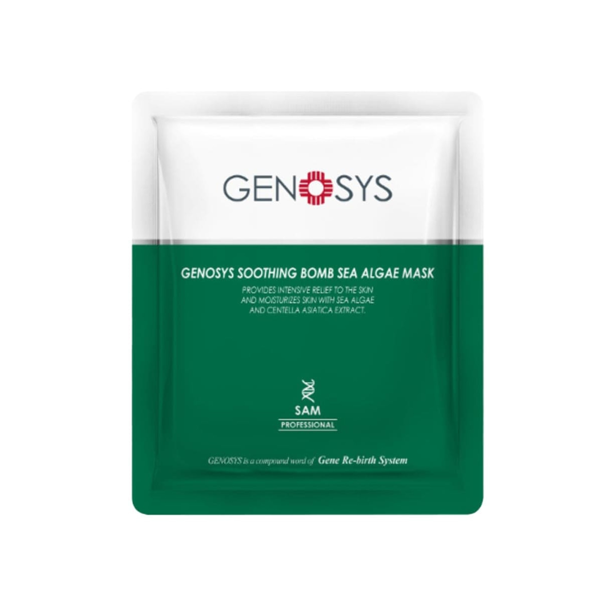 Genosys Soothing Bomb Sea Algae Mask (SAM) Заспокійлива маска із морських водоростей