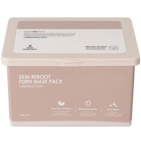 Genosys Skin Reboot PDRN Mask Pack Поживна маска для повного відновлення та перезавантаження шкіри з PDRN