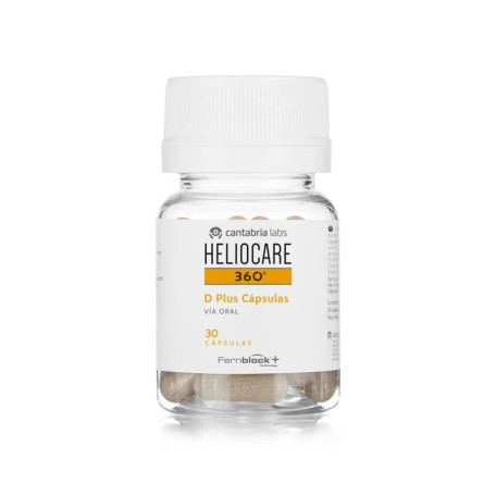 Cantabria Labs HELIO 360° D Plus 30 Caps (EN-ES) Фотозахист для періодів високої інтенсивності сонця з вітаміном D