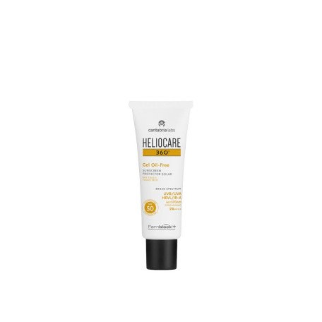 Cantabria Labs Heliocare 360° Gel Oil-Free SPF50 dry touch Сонцезахисний гель на водній основі для жирної і комбінованої шкіри з матуючим ефектом SPF50