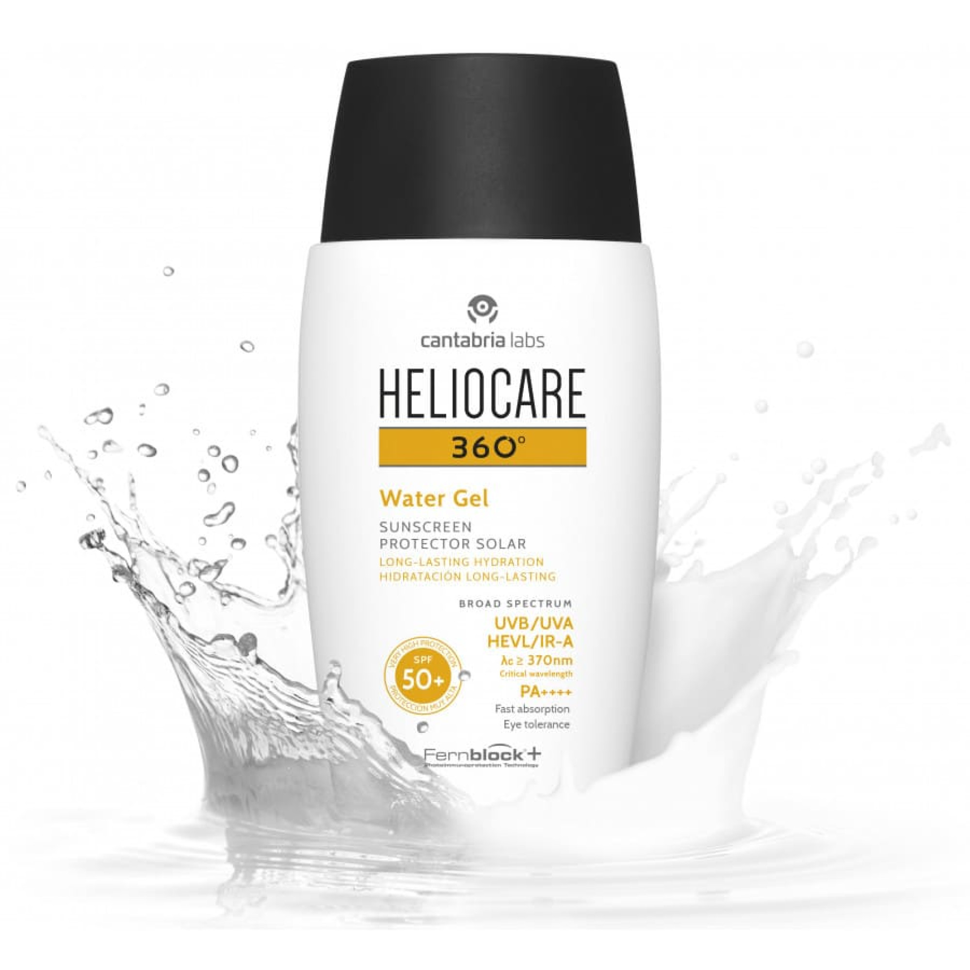 Cantabria Labs Heliocare 360° Water Gel Sunscreen SPF 50+ Зволожуючий сонцезахисний гель-флюїд SPF 50+