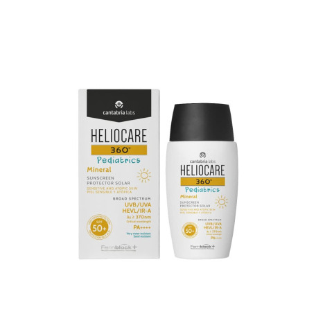 Cantabria Labs Heliocare 360° Pediatrics Mineral SPF 50+ Дитячий мінеральний сонцезахисний гель-крем SPF 50+