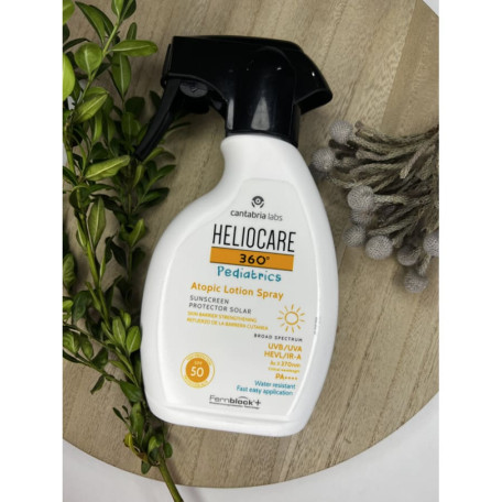 Cantabria Labs Heliocare 360° Pediatrics Atopic Lotion Spray SPF50 Дитячий сонцезахисний спрей для атопічної шкіри SPF50