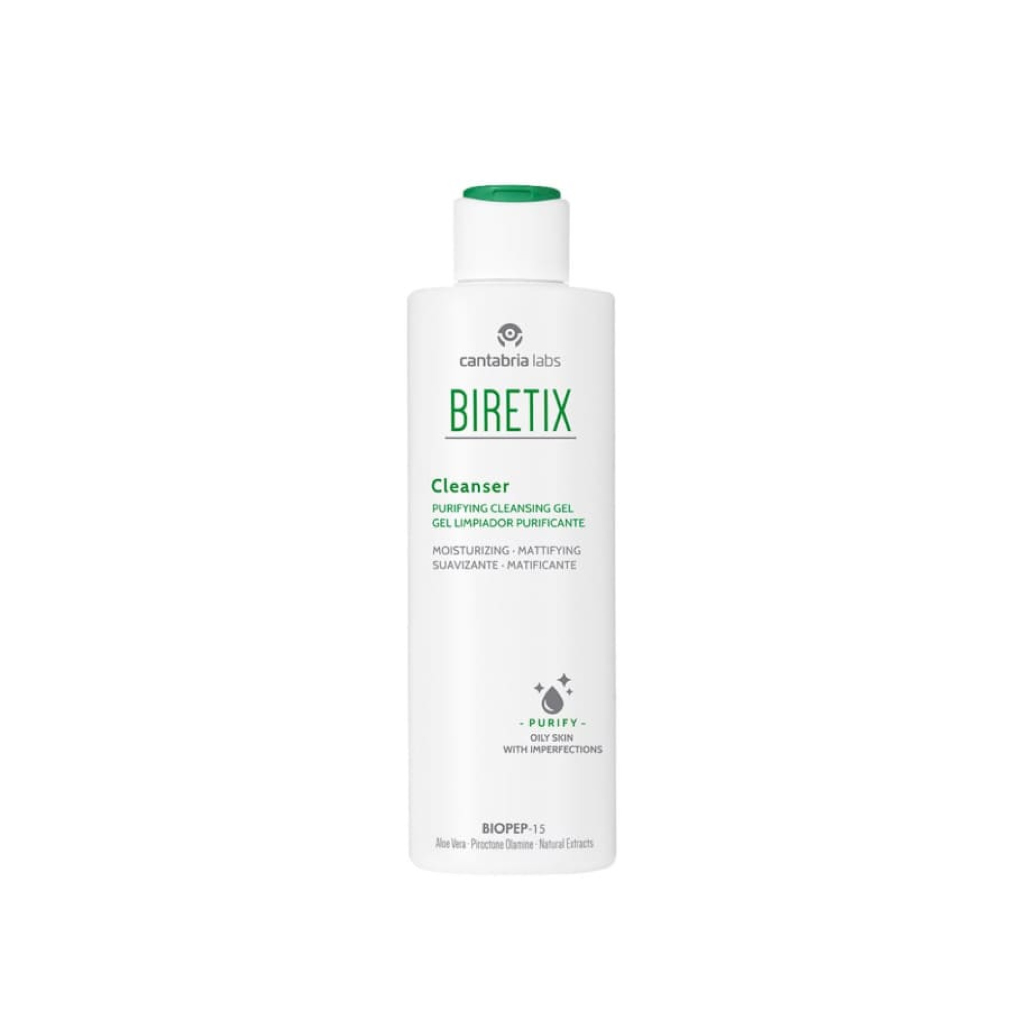 Cantabria Labs Biretix Cleanser Очищуючий гель для вмивання для шкіри з акне Біретікс