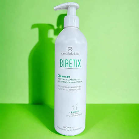 Cantabria Labs Biretix cleanser Очищуючий гель для шкіри з акне Biretix (дозатор)