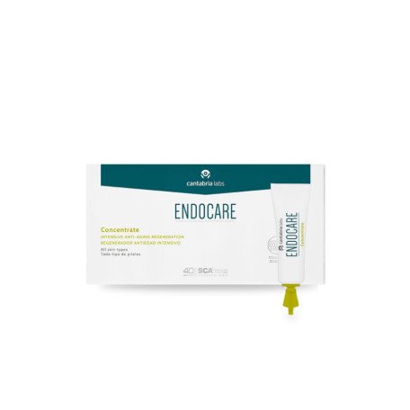 Cantabria Labs Endocare Concentrate Регенеруючий ліфтинг-концентрат з екстактом слизу равлика 50% і аргиреліном Ендокеа Тенсаж (блістери)