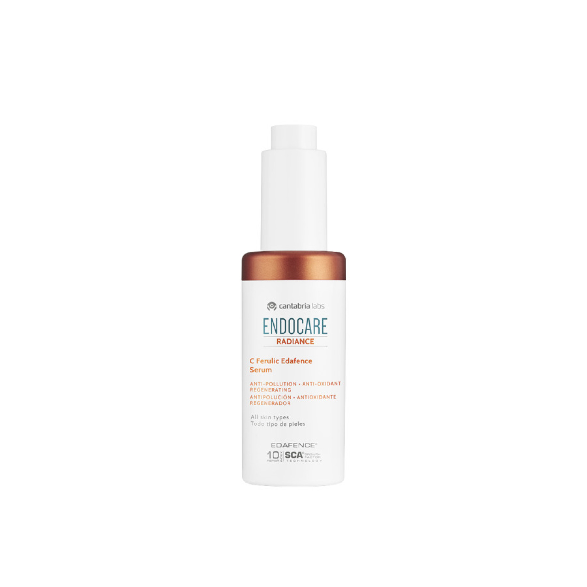 Cantabria Labs Endocare-C Ferulic Антиоксидантна захисна сироватка для сяяння шкіри Ферулік з вітаміном С