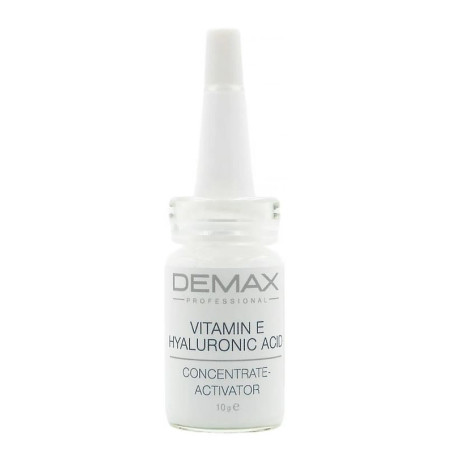 Demax Concentrate-Activator “Vitamin E + Hyaluronic Acid” Активная сыворотка «Витамин Е+гилауроновая кислота»