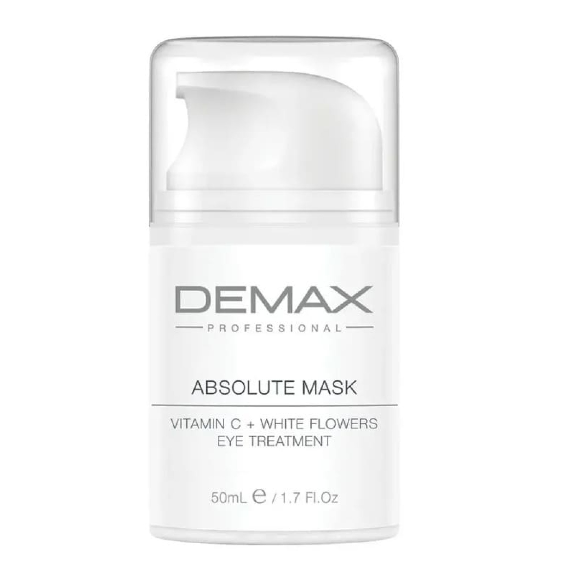 Demax Absolute Mask Vitamin C + White Flowers Eye Treatment Мультивітамінна маска для періорбітальної зони «Вітамін С та білі квіти»