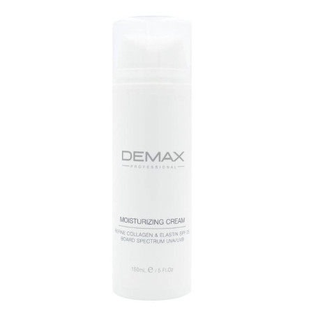 Demax Moisturizing Cream Pefine Collagen & Elastin SPF 25 Board Spectrum UVA/UVB Зволожуючий денний крем із колагеном та еластаном для зрілої шкіри SPF 25